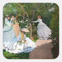 Claude Monet - Les femmes dans le jardin