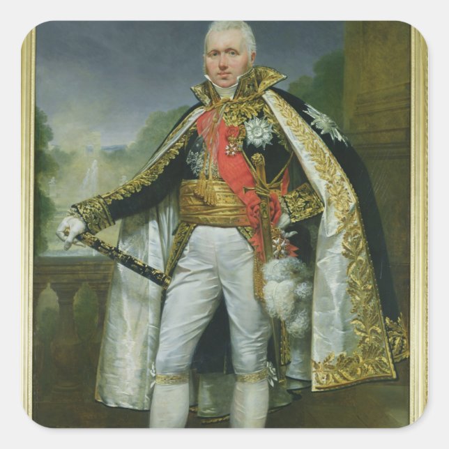 Sticker Carré Claude Victor Perrin (Devant)