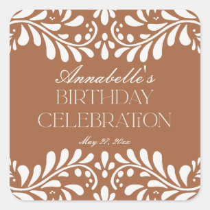 Sticker Carré Clay Talavera Carrelage Espagne Fiesta Anniversair