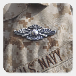 Sticker Carré Clé du dispositif de guerre de la flotte