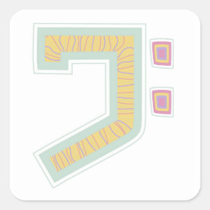 Sticker Carré clef jolly bass