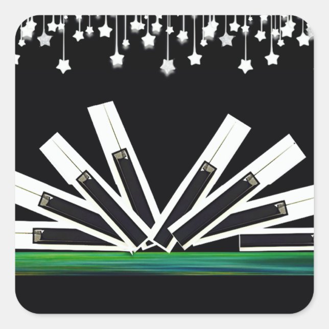 STICKER CARRÉ CLÉS DE MINUIT (Devant)