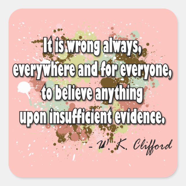 Sticker Carré Clifford (Devant)