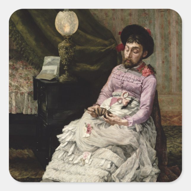 Sticker Carré Clown (Devant)