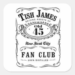 Sticker Carré Club de fans de Tish James