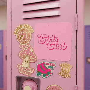 Sticker Carré Club de filles