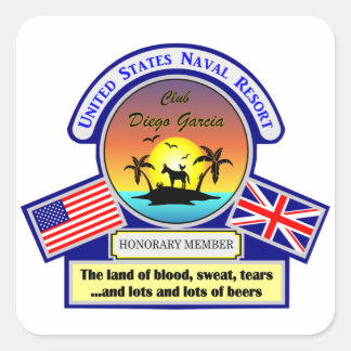 Sticker Carré Club Diego Garcia