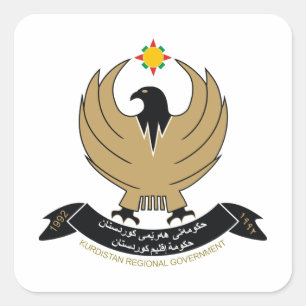 Sticker Carré COA kurde