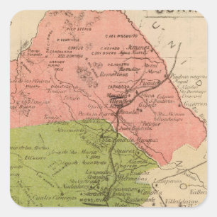 Sticker Carré Coahuila, Mexique