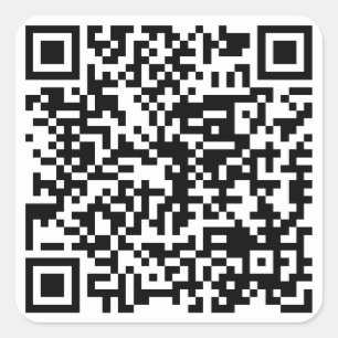 Sticker Carré Code QR