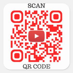 Sticker Carré Code QR