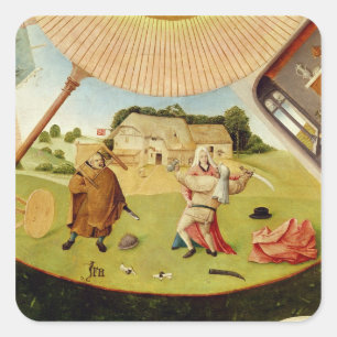 Sticker Carré Colère