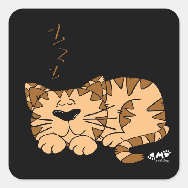 Sticker Carré Colle (Devant)