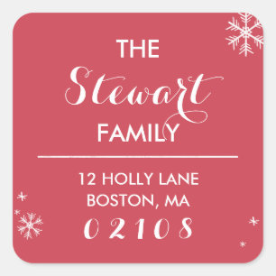 Sticker Carré Collection de salutations de tableau