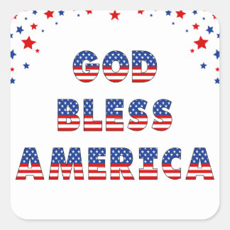 Sticker Carré Collection du parti Élections USA !
