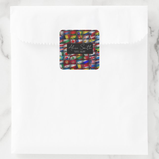 Sticker Carré Collection Indicateur (Sac)