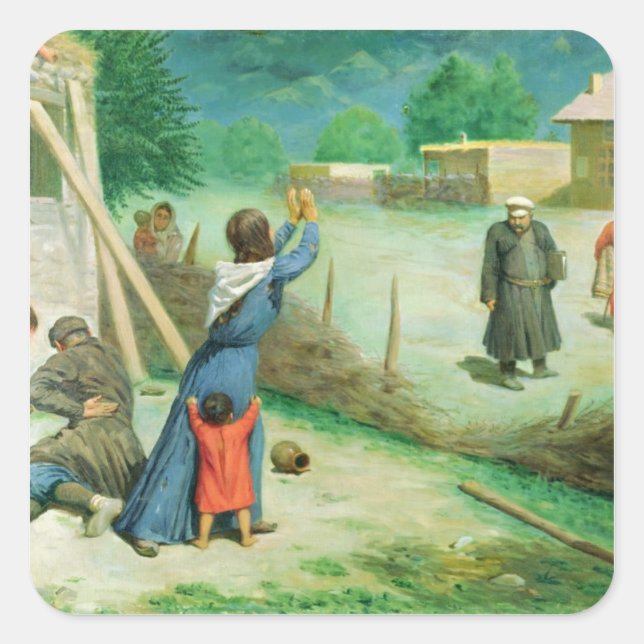 Sticker Carré Collection moyenne, 1891 (Devant)