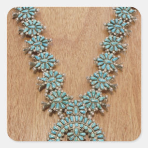Sticker Carré Collier de Navajo