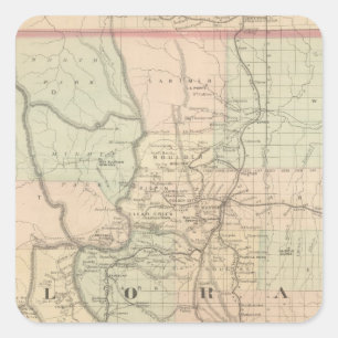 Sticker Carré Colorado