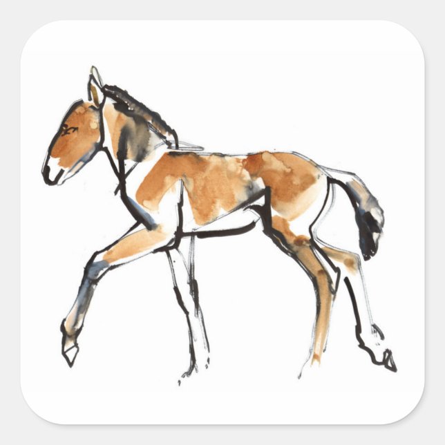 Sticker Carré Colt (Devant)
