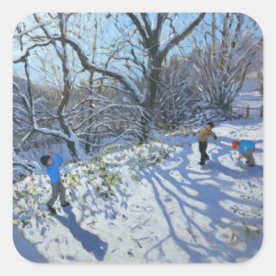 Sticker Carré Combat 2007 de Snowball