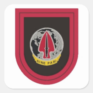 STICKER CARRÉ COMMANDES DES OPÉRATIONS SPÉCIALES FLASH/DUI