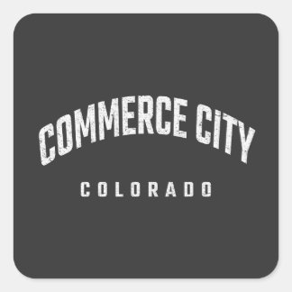Sticker Carré Commerce City Colorado CO