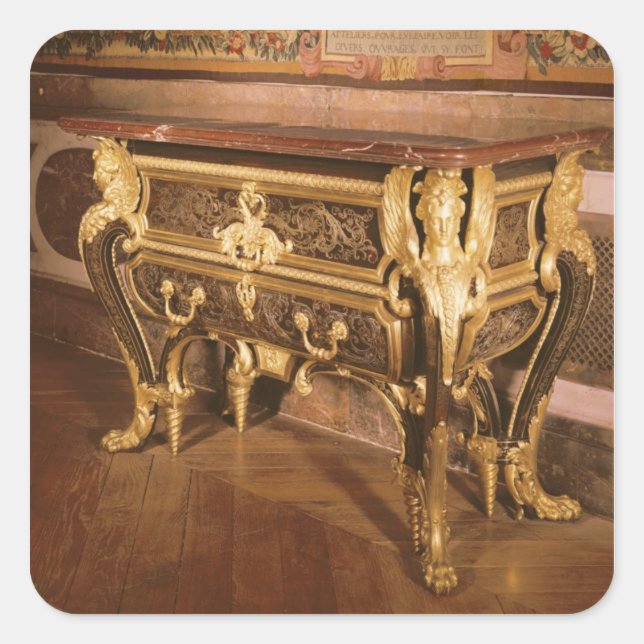 Sticker Carré Commode Mazarine (Devant)