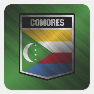 Sticker Carré Comores