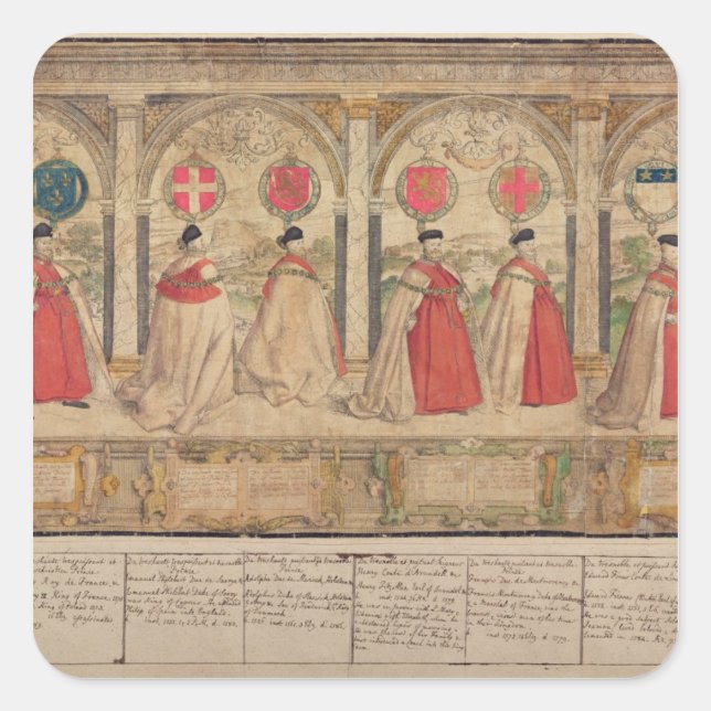 Sticker Carré Composite imaginaire (Devant)