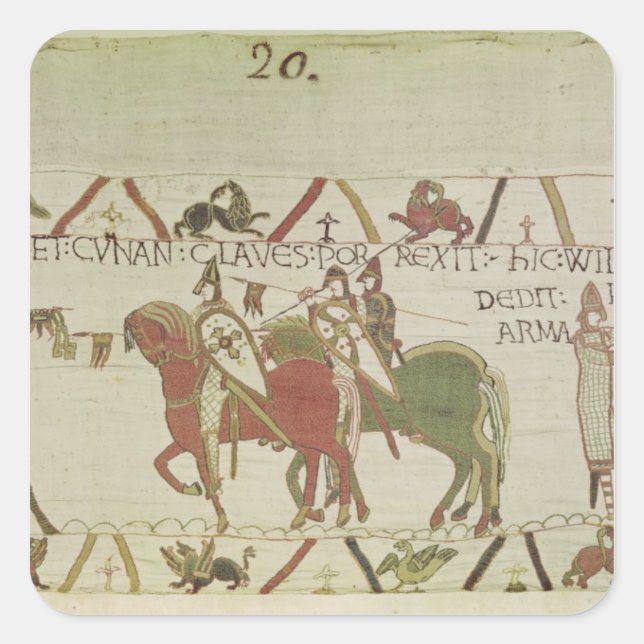 Sticker Carré Conan, duc de Bretagne (Devant)