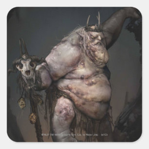 Sticker Carré Concept du roi de Goblin