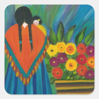 Sticker Carré Conception du sud-ouest no 1