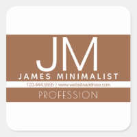 Conception professionnelle moderne et minimale | B