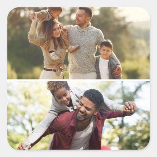 Sticker Carré Concevez votre propre collection photo 2