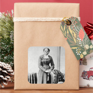 Sticker Carré Conducteur Harriet Tubman Chemin de fer souterrain