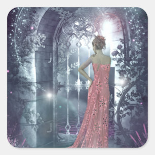 Sticker Carré Contrôleur d'accès Twilight