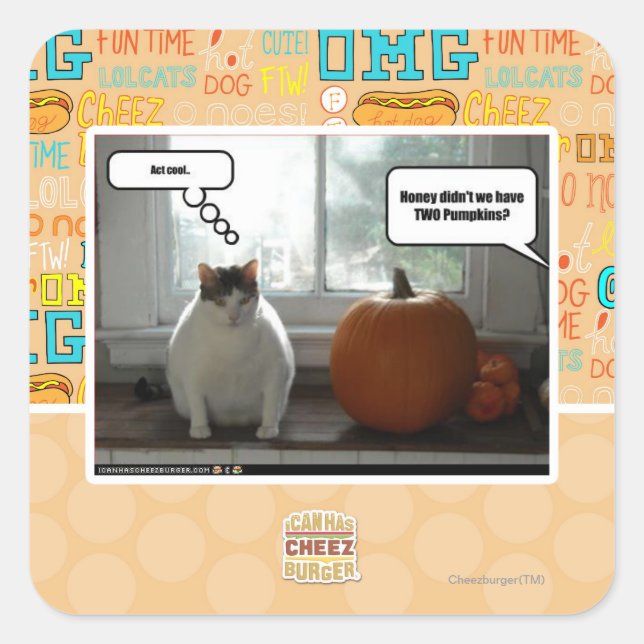 Sticker Carré Cool (Devant)