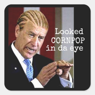 Sticker Carré Cornouailles à l'oeil nu