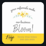 Sticker Carré corporate christmas marketing venft business bloom<br><div class="desc">designed by the Arty Apples Limited. Great to remember what we all went through en 2020</div>