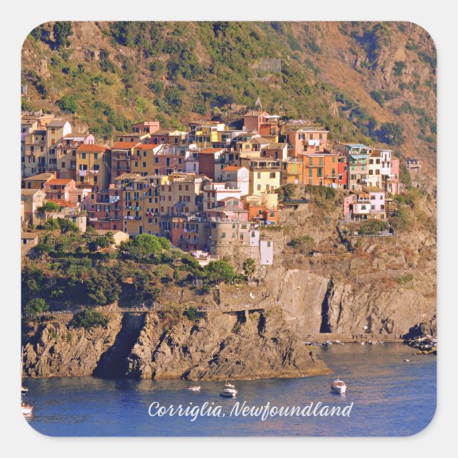 Sticker Carré Corriglia (Terre-Neuve) (Devant)