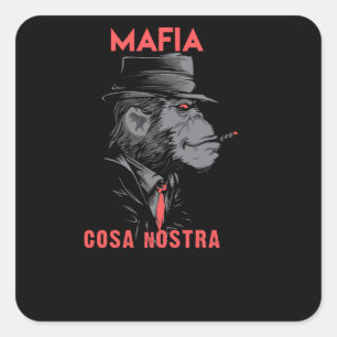 Sticker Carré Cosa Nostra