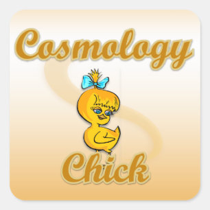 Sticker Carré Cosmologie