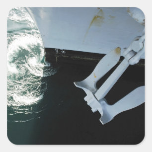 Sticker Carré Côté port Mark II Stockless Ancre