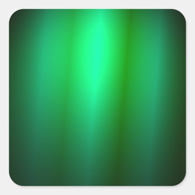 Sticker Carré Couleur Noir Vert Couleur Personnalisé Vierge tend (Devant)