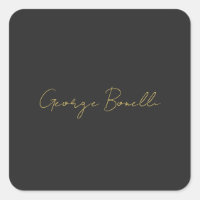 Couleur or gris classique Personnaliser personnell