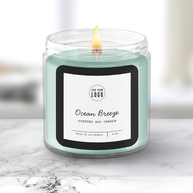 Sticker Carré Couleurs personnalisées Ajouter des lignes de scri (Créateur téléchargé)