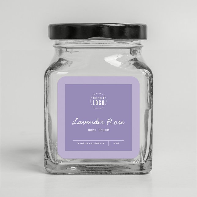 Sticker Carré Couleurs personnalisées Ajouter des lignes de scri (Créateur téléchargé)