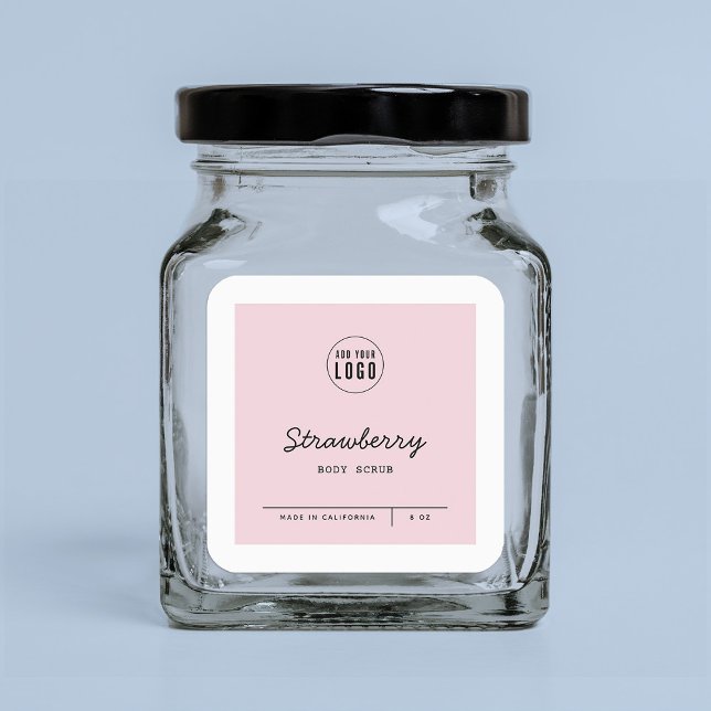 Sticker Carré Couleurs personnalisées Ajouter des lignes de scri (Créateur téléchargé)