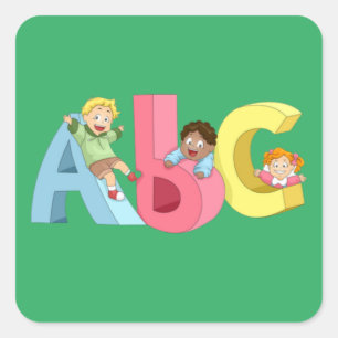 Sticker Carré Courrier anglais maillot de bébé lancer oreiller r